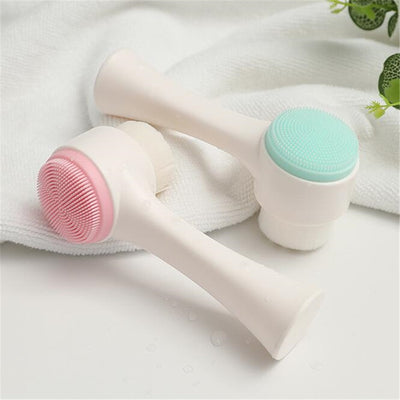 Double-sided Facial Cleansing Brush